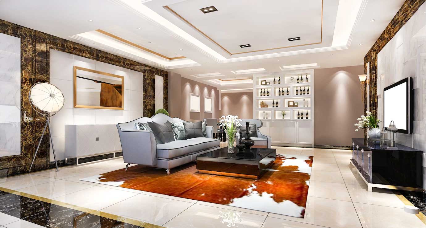 Kalpataru Worli living room